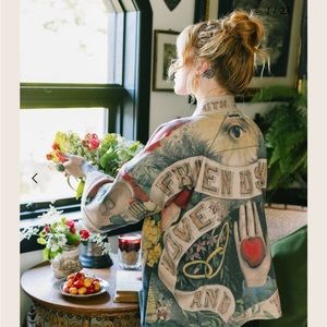 Love truth friendship Cardigan with fleecey lining and pockets